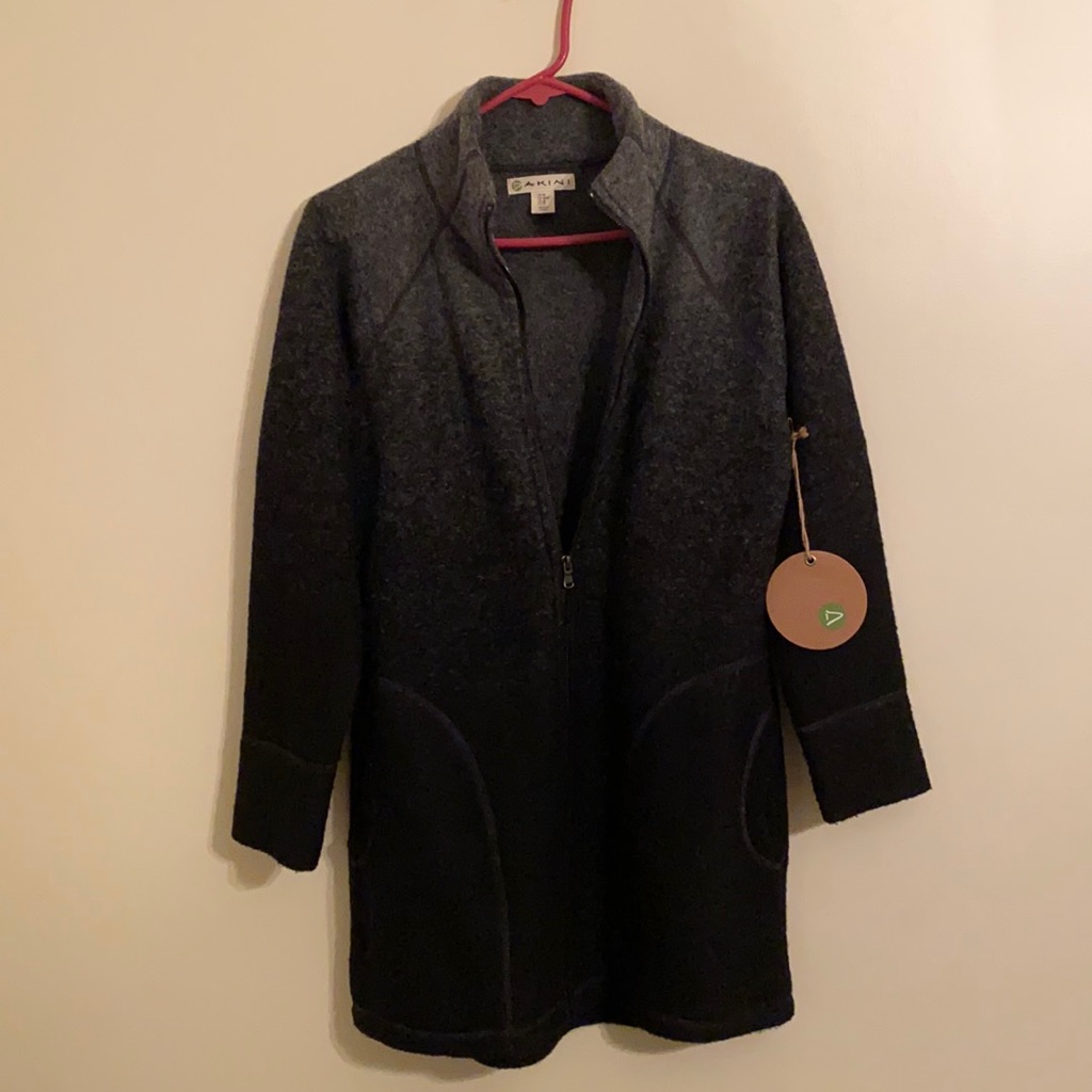 Wool Zip-Up Jacket